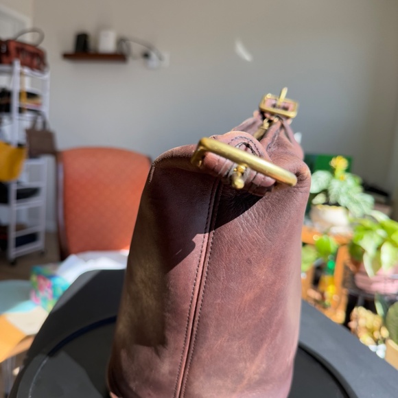 Coach Classic Legacy Helen Berg's Duffle Sac Bucket Bag with rare hide stamp - Picture 10 of 10